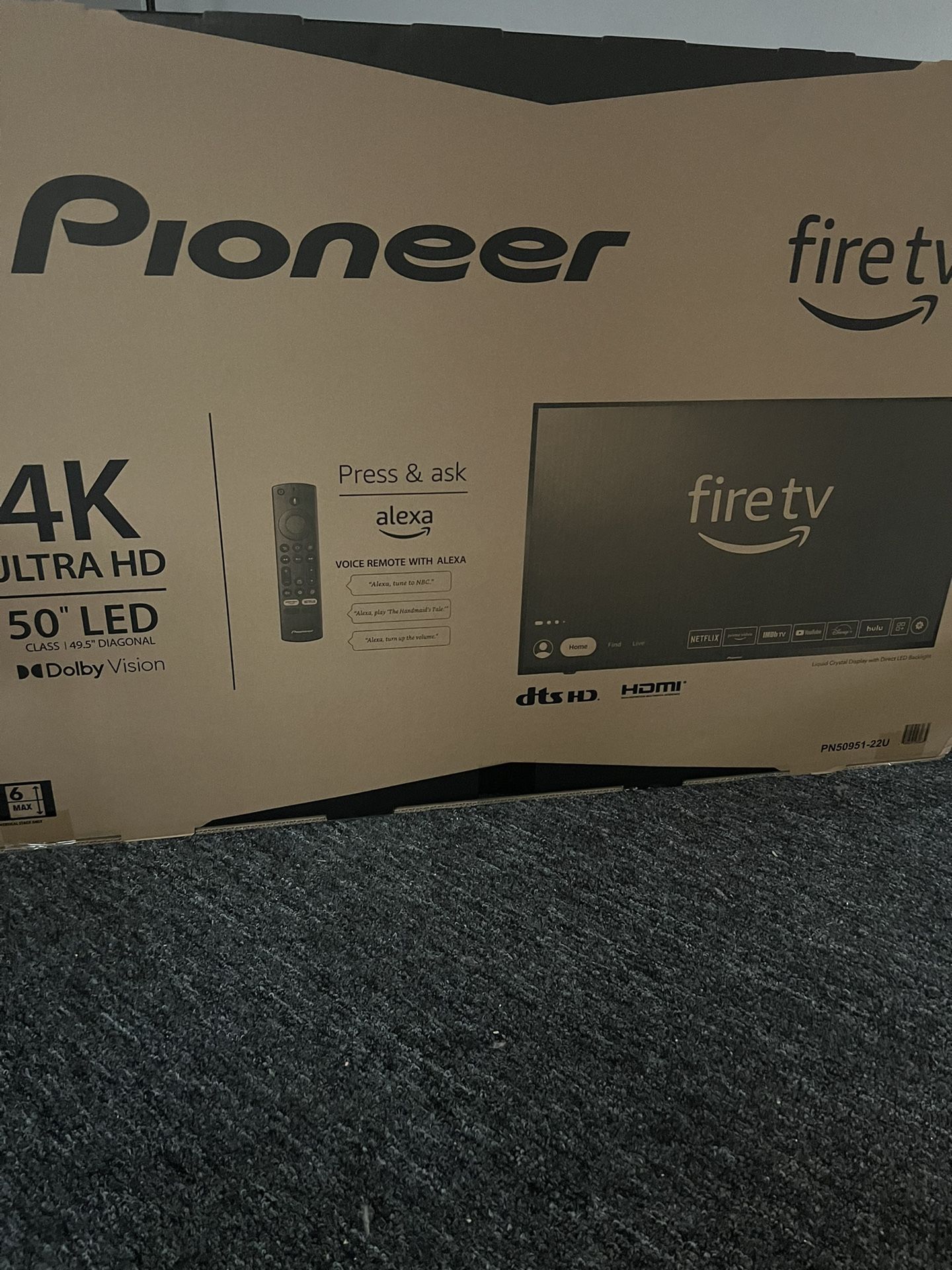 TV 50 Comes With Led Lights