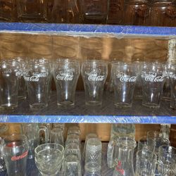 22 Vintage Coca Cola Glasses