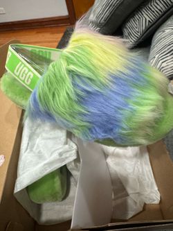 UGG Fluff Yeah Slide Tie Dye Slipper