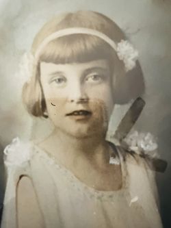Antique Portrait In Convex Glass