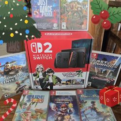NINTENDO SWITCH 2 MEGABUNDLE - 8 GAMES (NO TRADES, BRAND NEW)