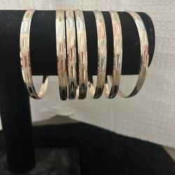 Brand new Oro lamido bracelets 