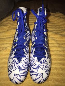 Under Armour Highlight Lux MC 1297953-411 Football Cleats US 12 Blue