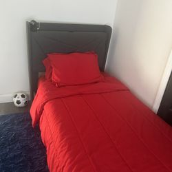Bed Frame & Twin Size Bed