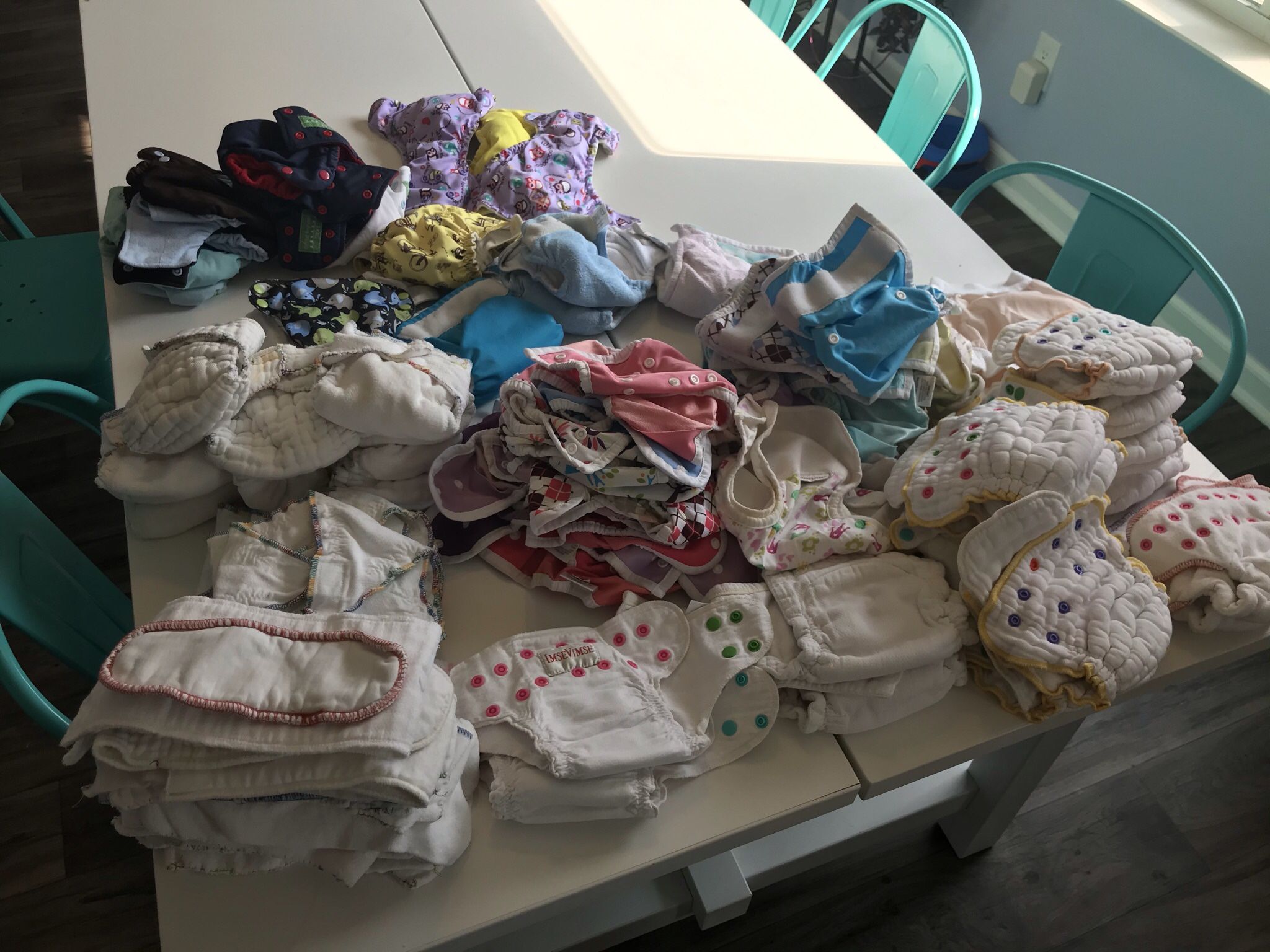 Newborn Cloth Diaper Lot
