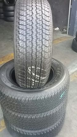 265/65/17 bridgestone duellers