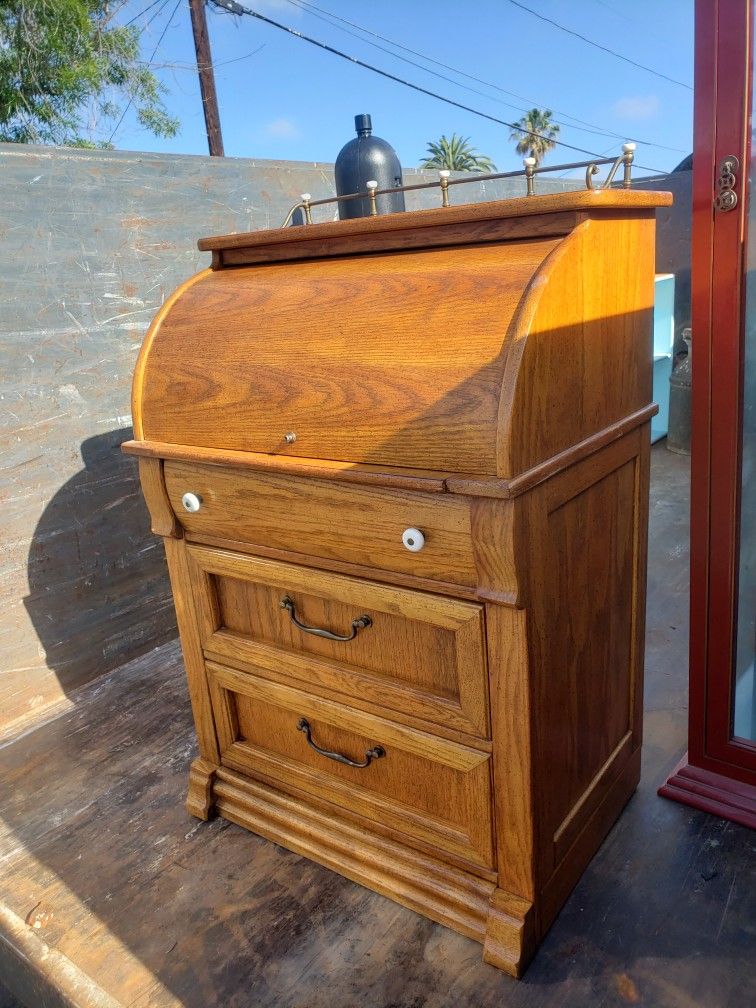 Mid Century Pulaski Secretary Desk