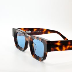 Sunglasses Rhude x Thierry Lasry Rhevision 101 Tortoise/Blue Sunglasses Kith Frames