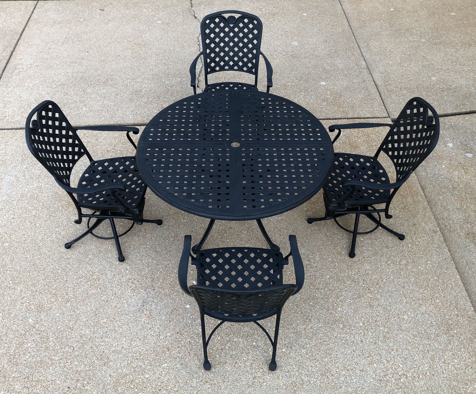 Summer Classics Provance High End Outdoor Patio Furniture 5Pc Dining Set