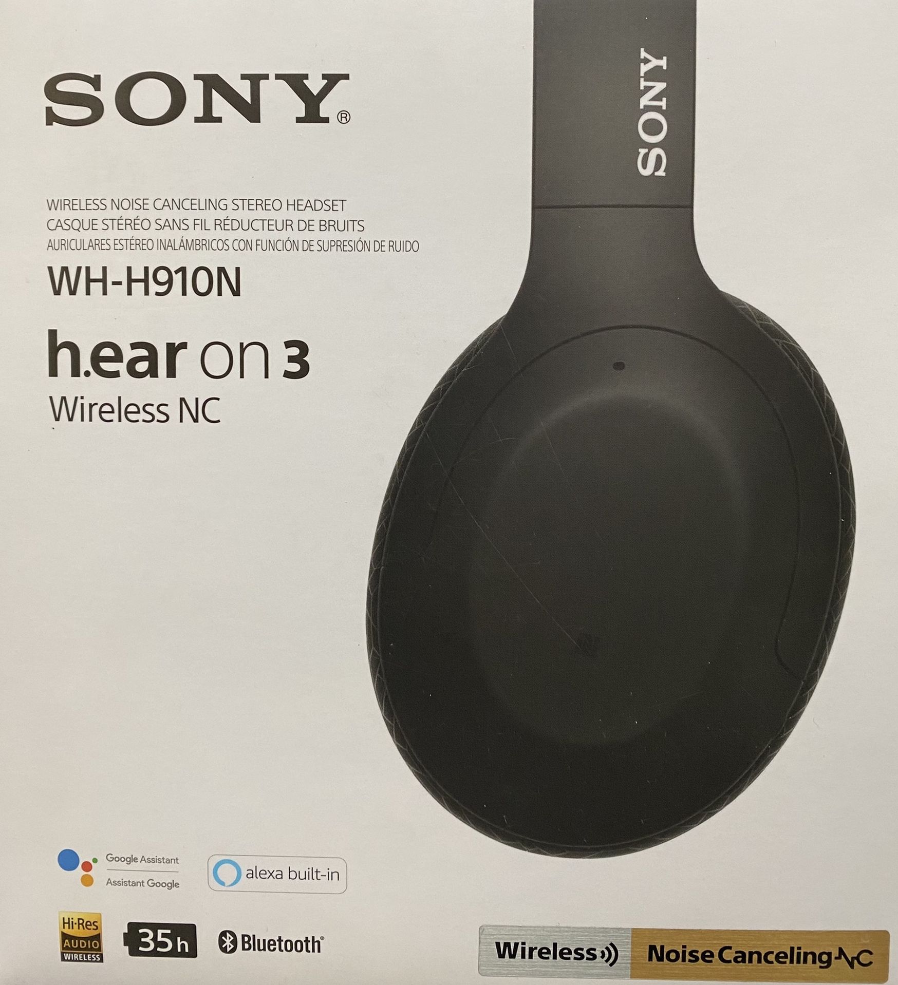 Sony WH-H910N Hear On 3 Wireless Headphone