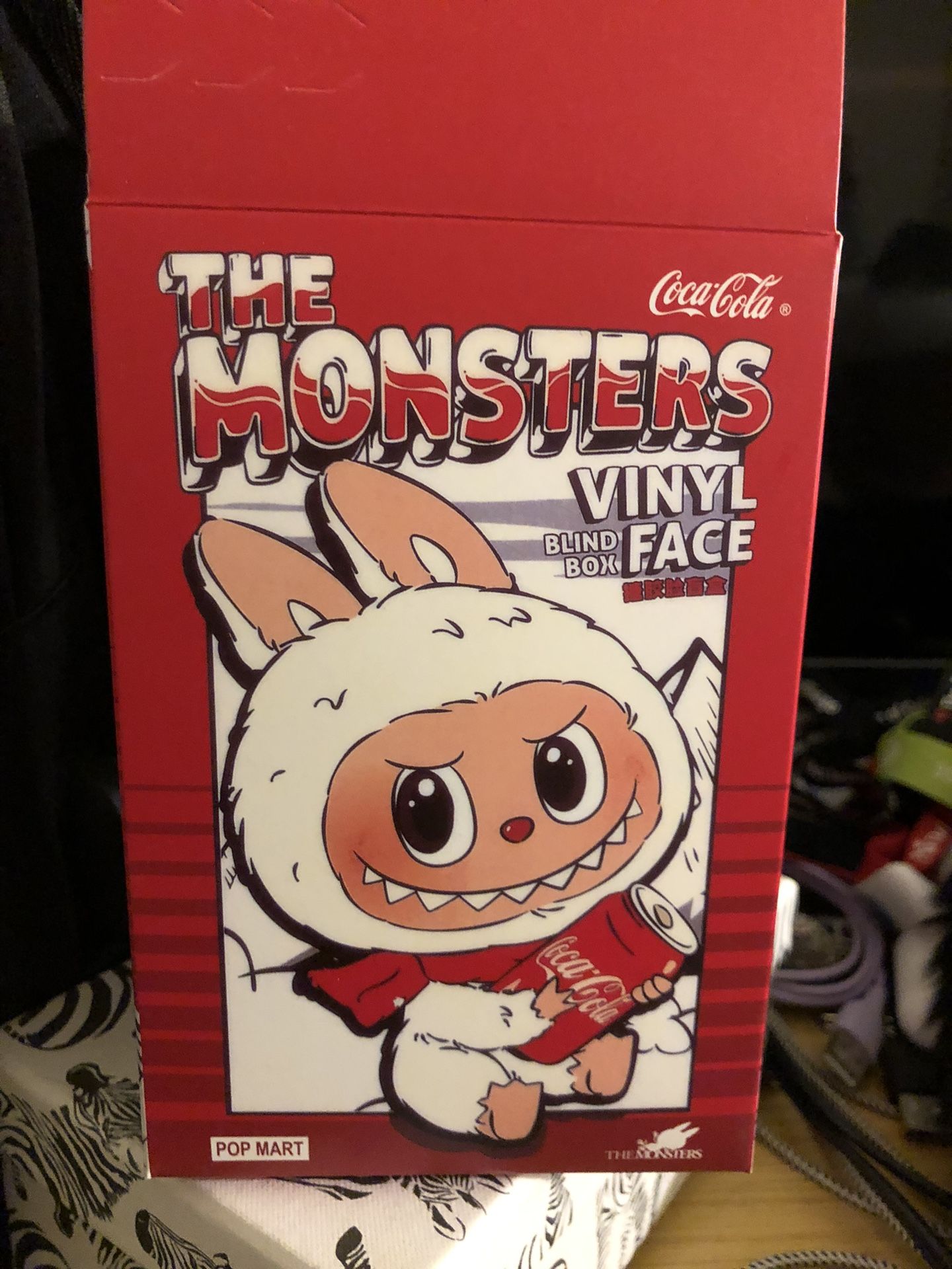 Popmart Labubu x Coca-Cola Blind Box (Pink Version with Scarf And Can)