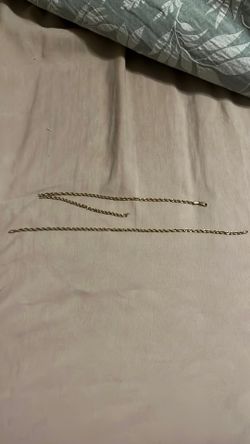 Broken 14k rope chain
