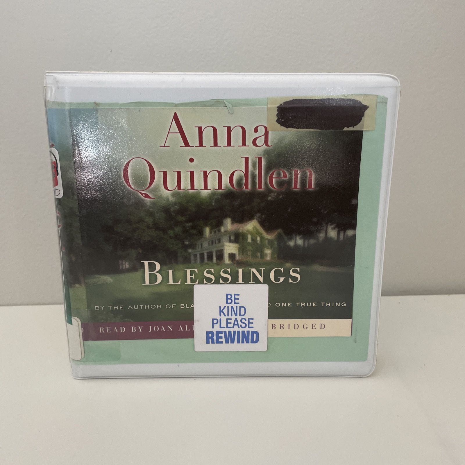 Blessings by Anna Quindlen (2002, Compact Disc)