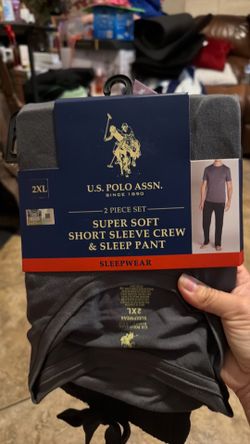 U.S. Polo Assn. Men’s Pajama Pants Sleep Set