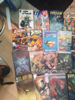 22 Different Comic Books 