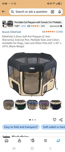 Elitefield Pet Playpen