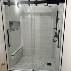 bathroom glass 
