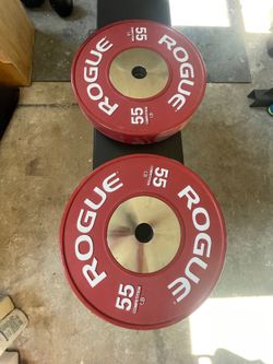 Rogue 55lb Competition Plates