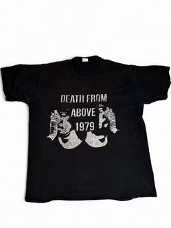 Y2K Vintage Band Tee Death From Above 1979 You’re A Woman, I’m A Machine Tour T Shirt punkrock - Size XL #goth #bandtee        Tags: #emo #grunge band