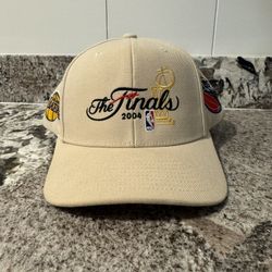 Mitchell & Ness 2004 NBA Finals Snapback Hat (Can Negotiate) 