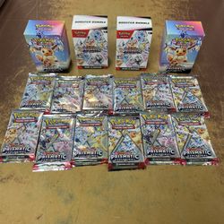 Scarlet & Violet Prismatic Evolution Packs