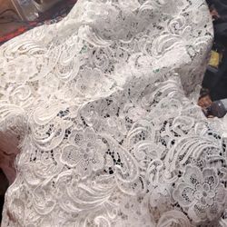  Maggie Guipur Medium to Heavy Weight Lace Fabric by the Yard