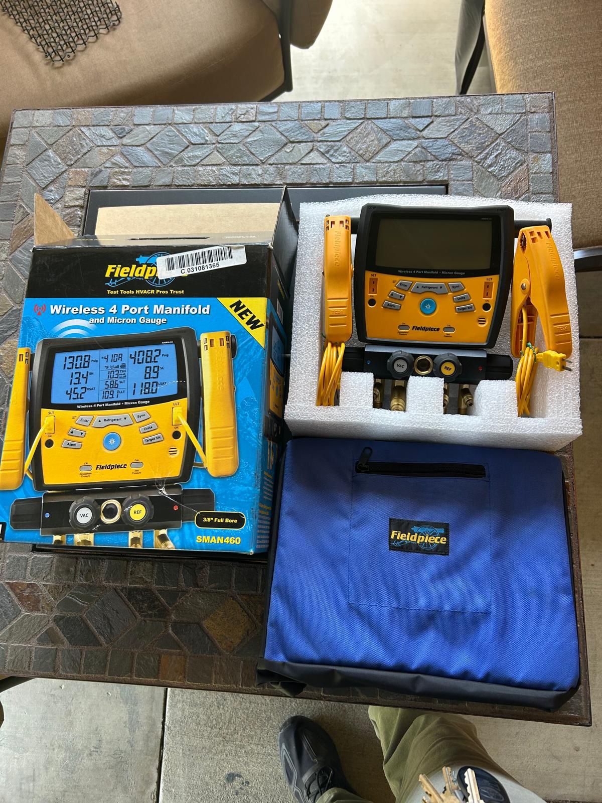 Field piece Gauges 4 Port