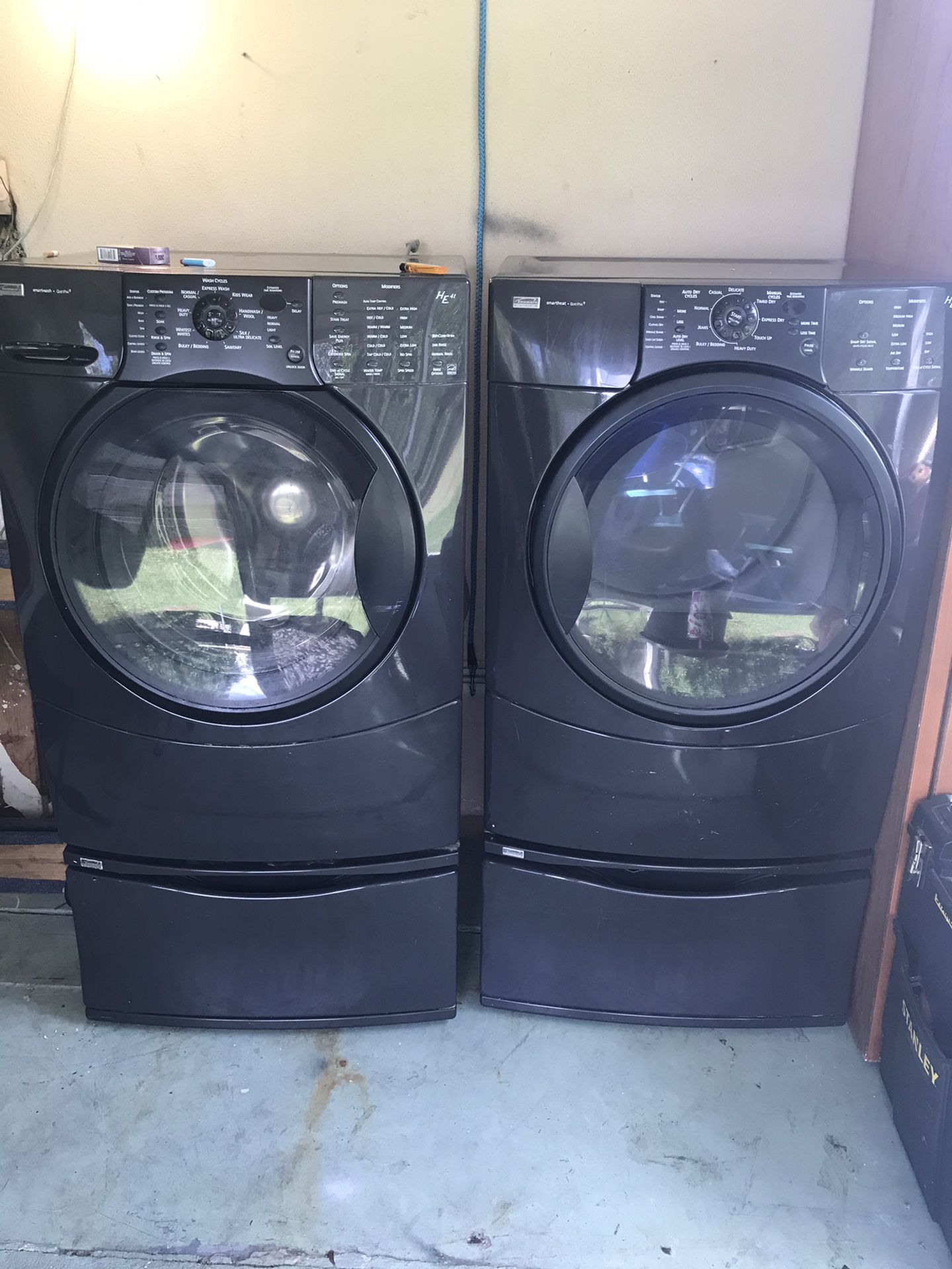 Kenmore Elite QuitePak 9 Washer and Dryer Set