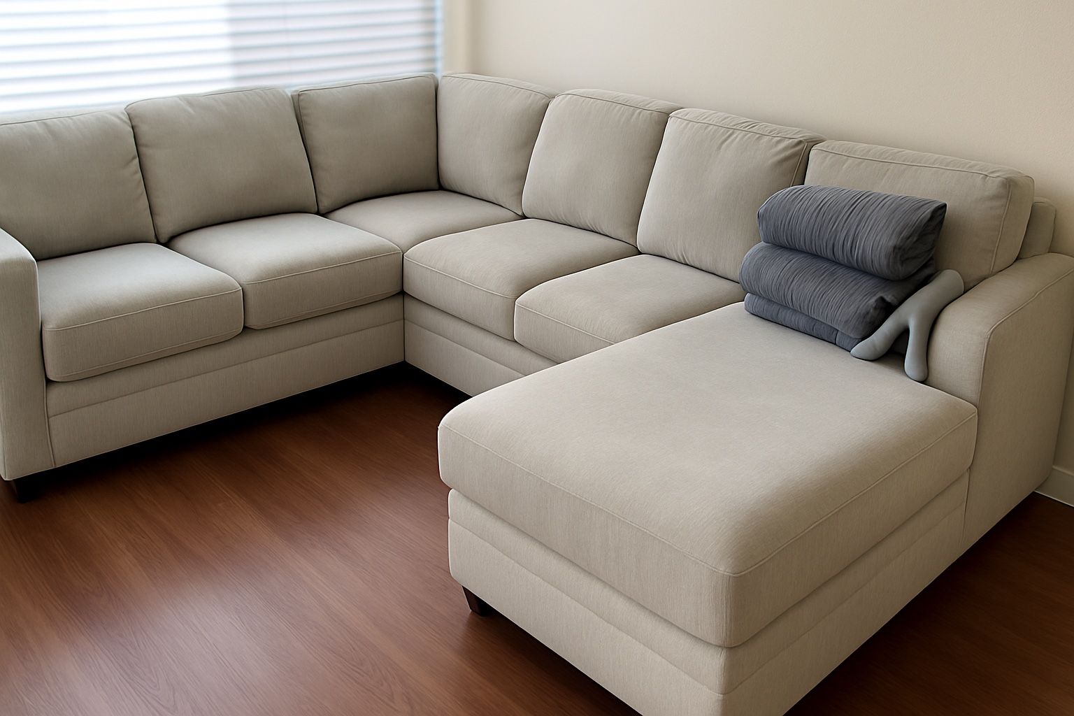 L Shaped Sofa With Chase End