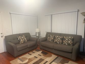 Sofa and Loveseat