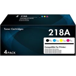 218A Toner Cartridges 4 Pack Pro $200