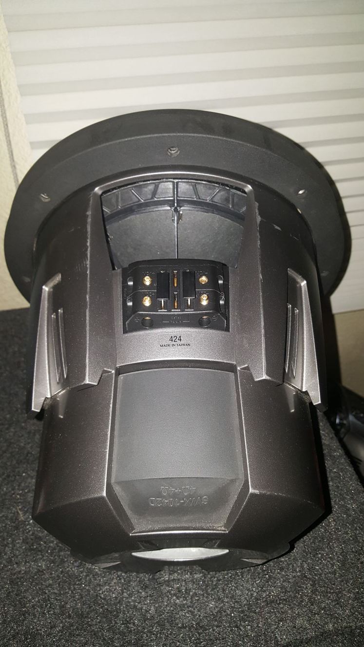 10" Alpine SWX-1043D Type-X Series Subwoofer