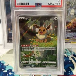 Pokemon PSA 10 Eevee #015 CBB2 CS Japanese