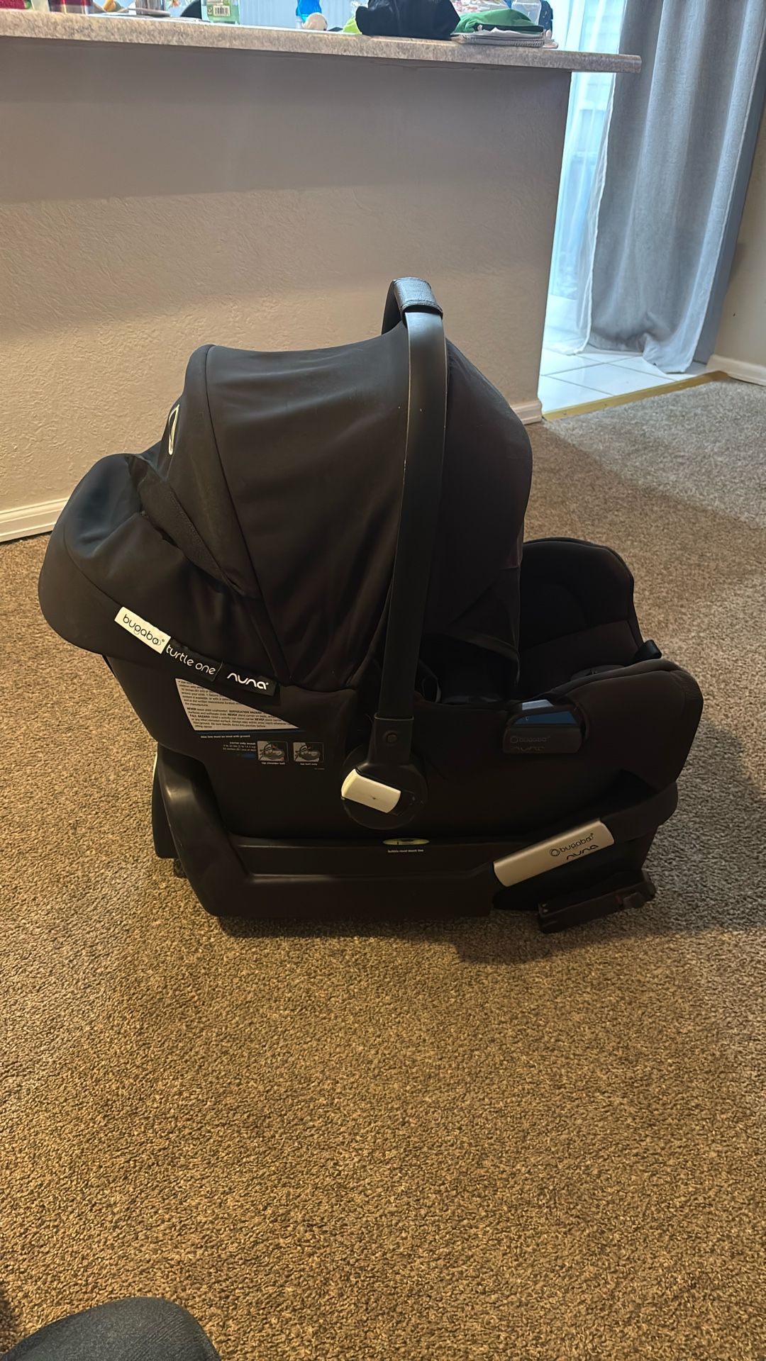 Buoabo Turtle one Nuna Infant Car Seat 