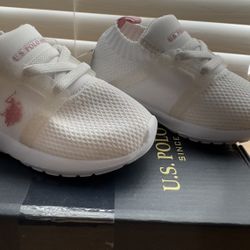 U.S. Polo Assn. Infant Sneakers – Baby Size 6 – 