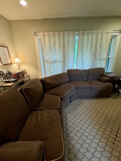 Pottery Barn Sectional Sofa - Great Condition, Must Pick Up