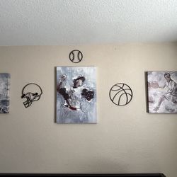 Baseball theme decor