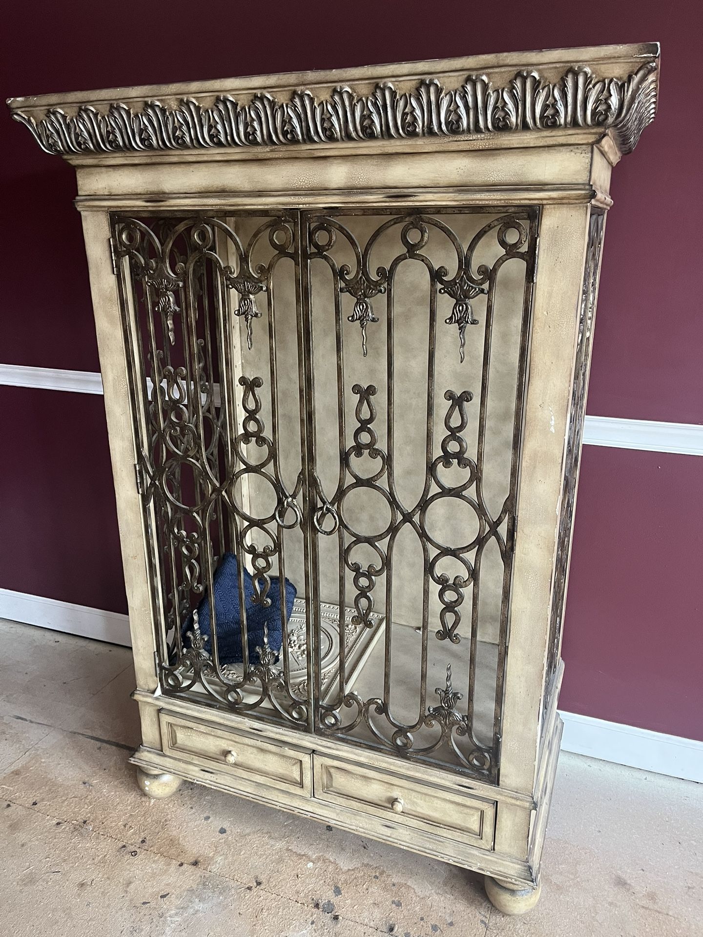 display cabinet for dining rm or entry 