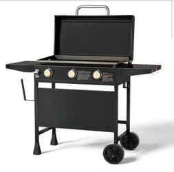 NEW In Box KingChii 28" 3-Burner Propane Flat Top Griddle Grill