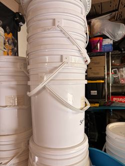 White buckets