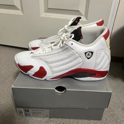 WORN ONCE JORDAN 14 CHERRY SIZE 12
