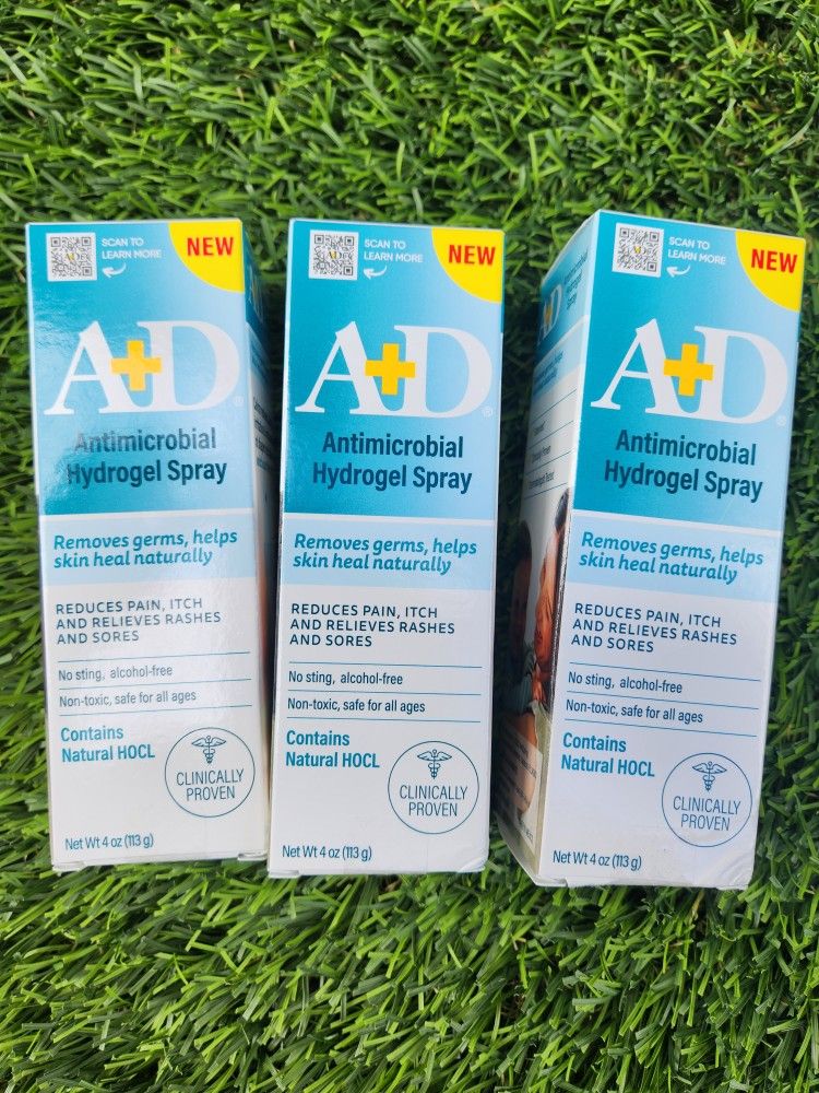 A+D Antimicrobial Hydrogel Spray