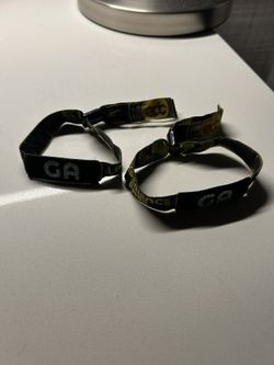 2 GA Wristbands for Sat and Sun