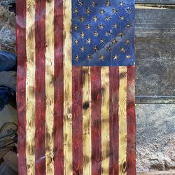 3D Wavy American Flag