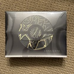 Pokemon Zamazenta Crimson Invasion Vivid Voltage Charizard Elite Trainer Box Tins