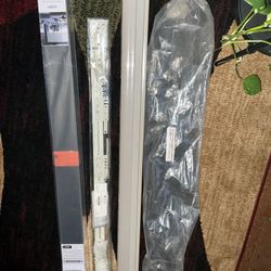 Hunter Douglas Honeycomb Shade , 2way Traverse Rod And Black Out Shade (new)