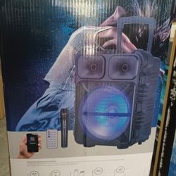 Loud Trolly Bluetooth Party Speaker. Free Wireless 🎤. Wheels And Handle