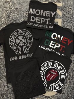 Money Dep Rhinestone Tees