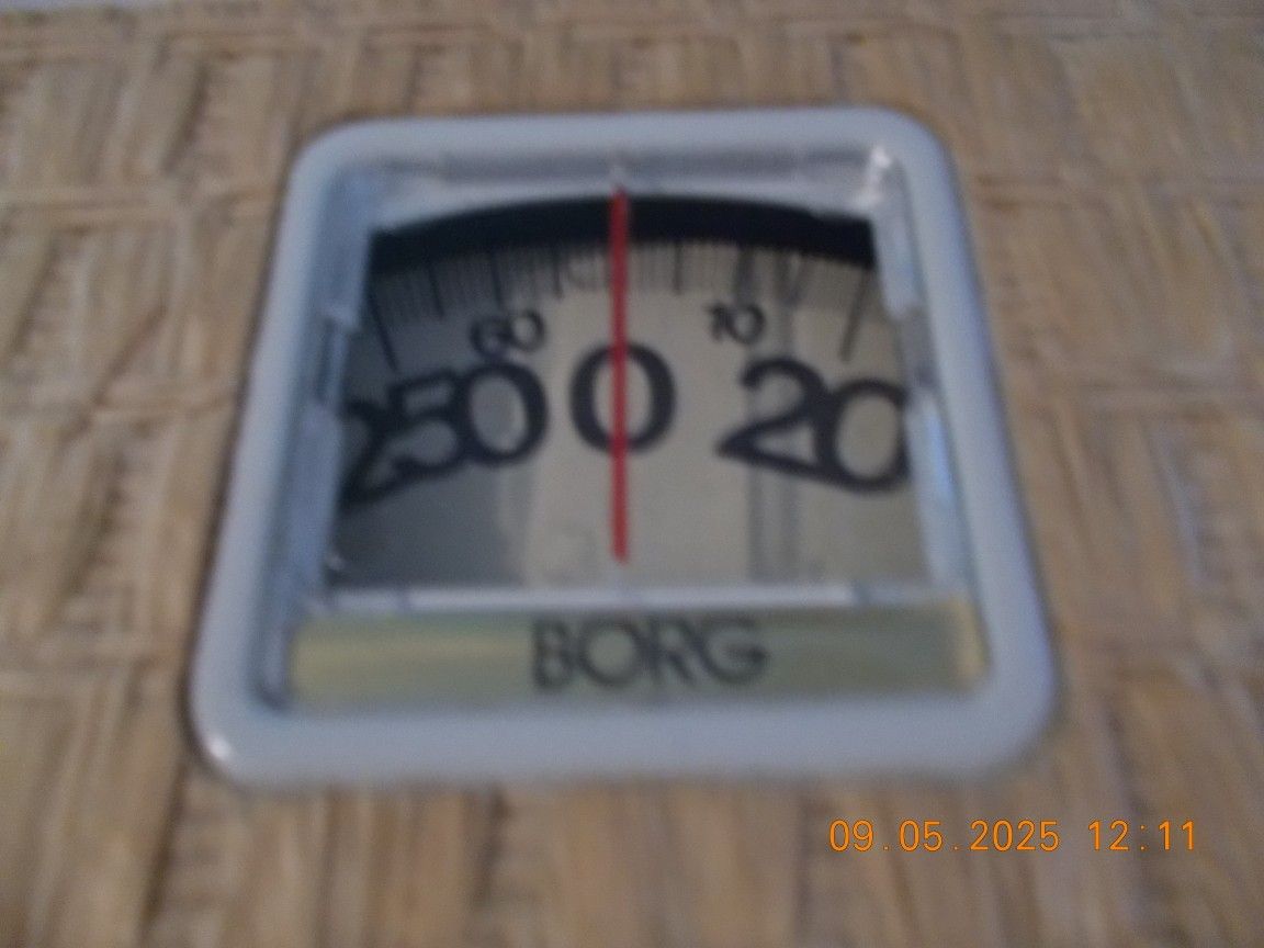 Vintage BORG Bathroom Scale