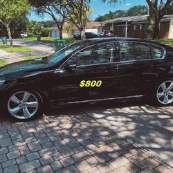 For sale 2010 Lexus GS very low price 800$$ and very low mileage! 